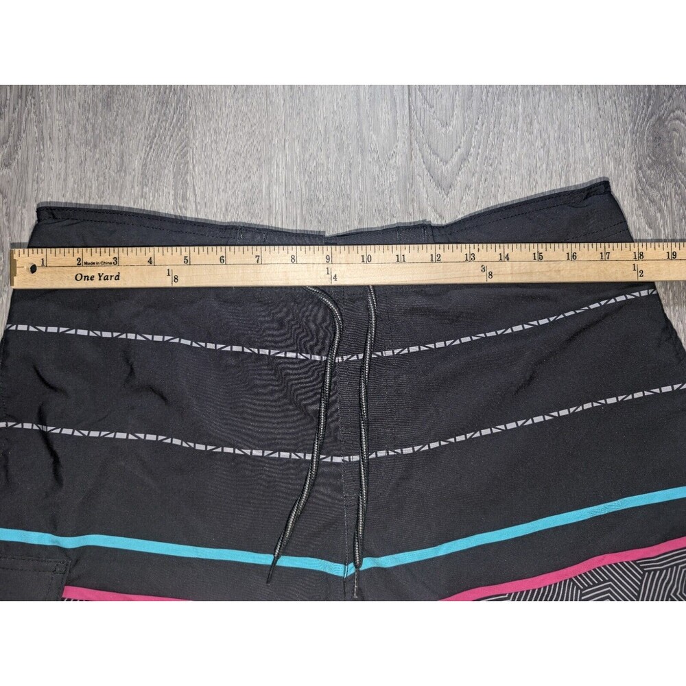 George Mens Swim Shorts Microfiber With One Pocket & Drawstring Size Large 36-38 - Picture 5 of 14